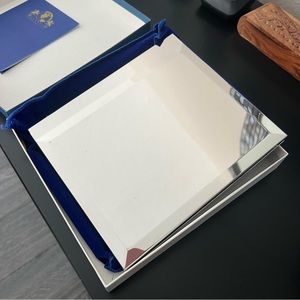 Melannco Photo Album Silver Mirror New Vintage